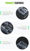 Custom Logo Size Disposable PVC Plastic Custom Made Blister Inner Tray Packs For Hardware Accessories Packaging