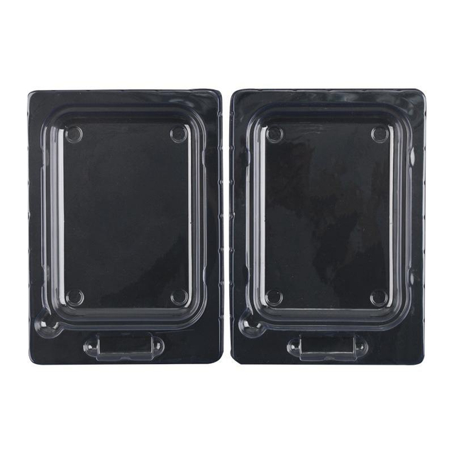 Customized Shape Logo Disposable Plastic Clamshell Edge Fold Sliding Blister Card Packaging For Electronic Scale