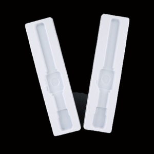 customized high material Electronic components packaging custom white blister tray For Watch Packing