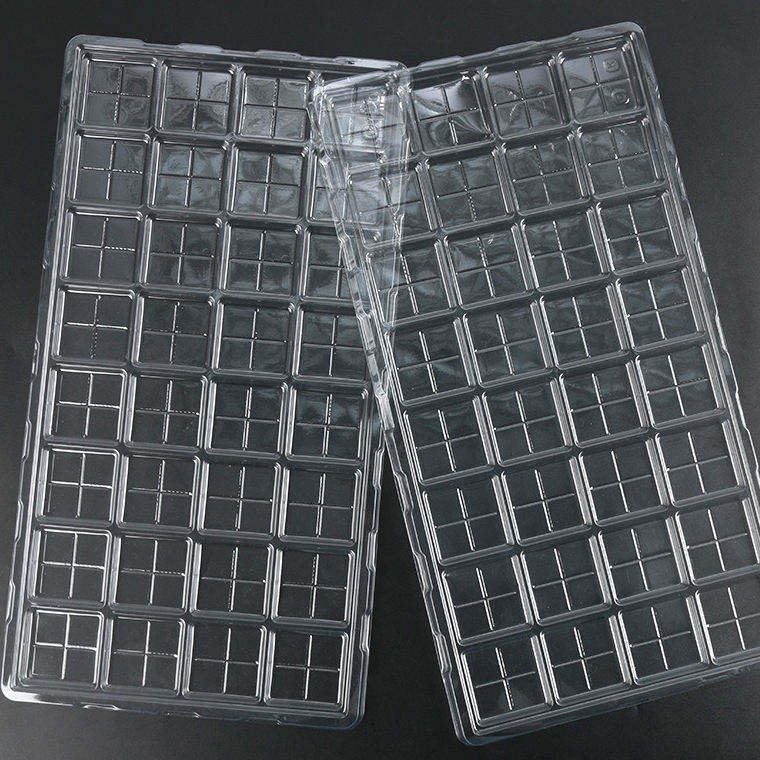 Benutzerdefinierte Blasenverpackungsschale mit großer Fähigkeitspille Blisterverpackungsfach