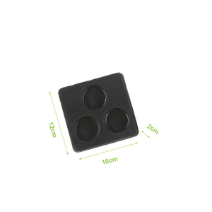 Custom Size Color Shape Tray Blister Packaging Plastic Insert Tray Blister Packaging Plastics Flocking Insert Tray For Cosmetics