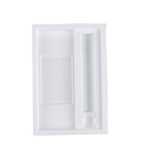 custom logo Electronic components clamshell packaging PS recyclable blister tray for Electronic packaging