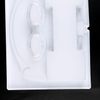 vacuum formed cosmetic tray white ps tray plastic blister inner tray