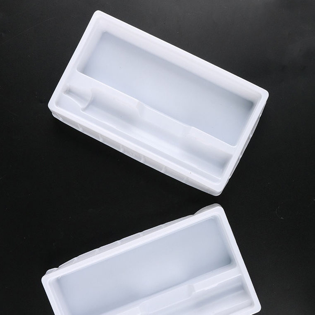 Custom Size Shape Logo Oem Vacuum Formed Plastic Material Ps Packaging Blister Tray Inner Insert Tray For Electric Toothbrush