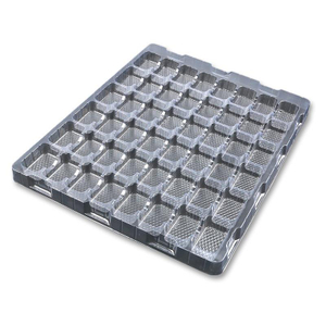 high quality manufacturer packaging blister tray rectangle Blister Clamshell tray packaging Transparent