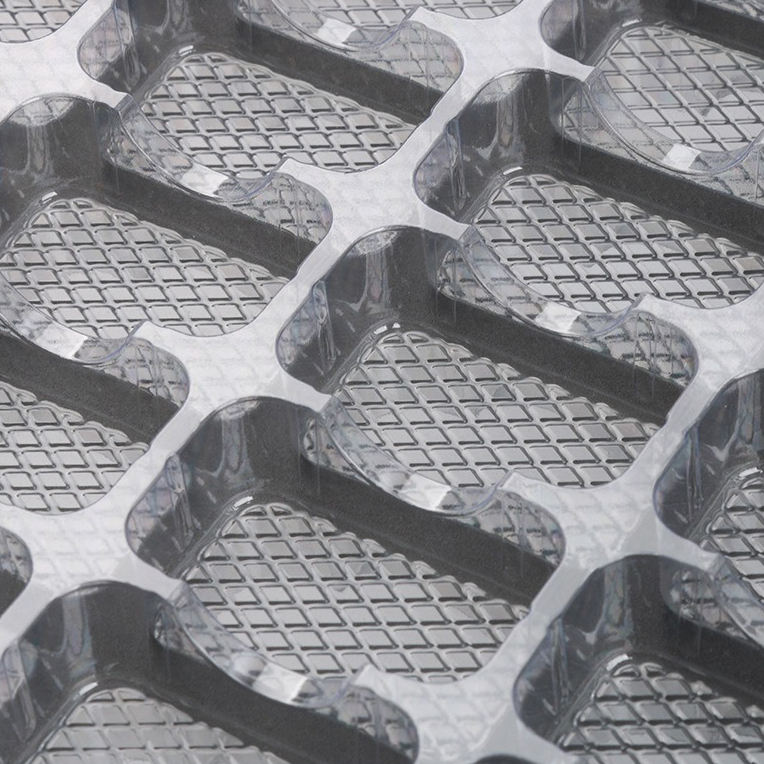 Customized Durable Blister Industrial turnover component Plastic insert thermoformed plastic pet vacuum formed tray