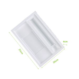 Factory OEM Custom logo Vacuum Formed Plastic Material PS Packaging Blister Tray Inner Insert Tray for Electronic product