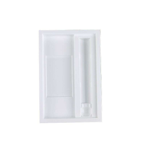 Professional custom Design Plastic Pet Blister Electronic Components White Packing Tray For Electronic Accessories