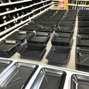 Plastic Pet Meat Tray Customized Food Packaging Supermarket Fruit Vegetable Blister Tray