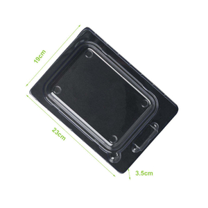 Customized Size Shape Transparent Plastic Pet Electronic Scale Inner Blister Tray For Electronic Scale