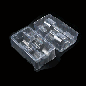 Custom Shape Biodegradable Clear Blister Clamshells Packaging Tray For Hardware Accessories Packaging