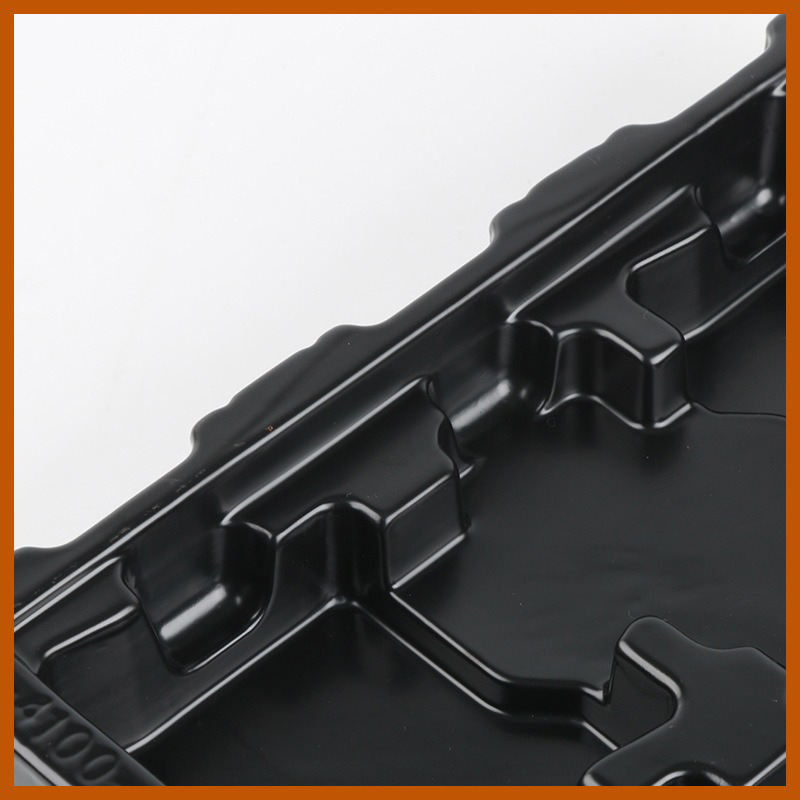 Antistatic Thermoforming Tray for Custom Black Plastic PS Electronic and Cosmetic Packaging Inner Tray