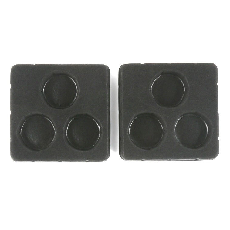Customize Size Logo Velvet/Flocking Blister Tray Plastic Inserts Tray Cosmetic Package PS Tray For Cosmetics