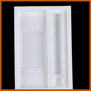 custom size PS Plastic Packaging Blister Anti-static Esd Tray Pack For Electronics