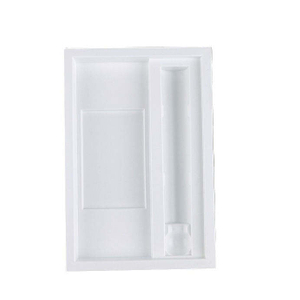 Custom shape PVC PET Black Plastic Blister Insert Tray Clamshell for Electronic Packaging