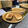 Customized PET Food Packaging Trays Supermarket Blister Rectangle Vegetable Fruit Meat Trays Packaging Display Plastic Tray