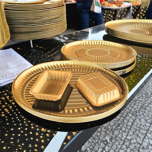 Customized PET Food Packaging Trays Supermarket Blister Rectangle Vegetable Fruit Meat Trays Packaging Display Plastic Tray