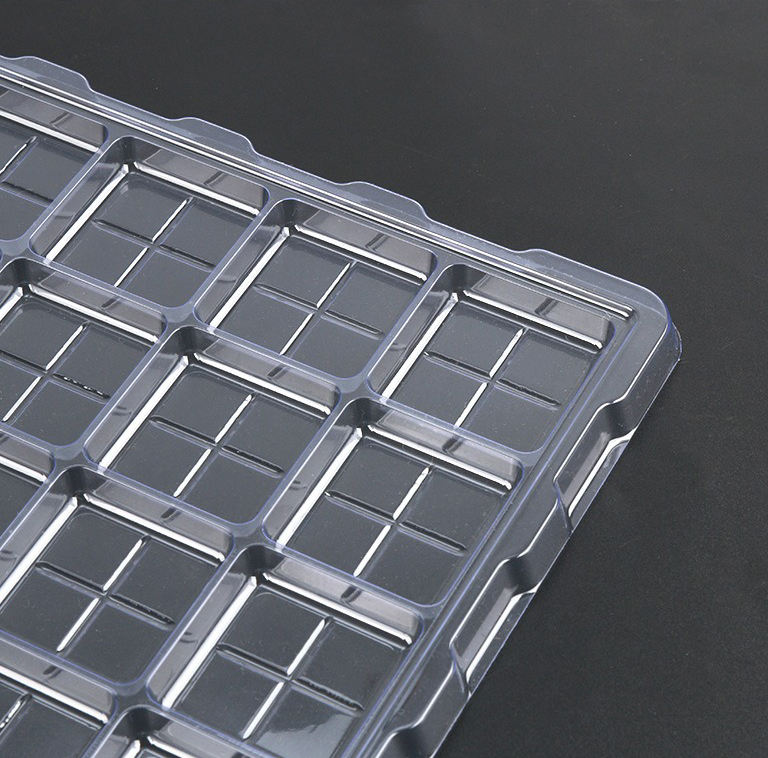 clear disposable PET Blister packaging recyclable esd plastic inserts plastic blister tray