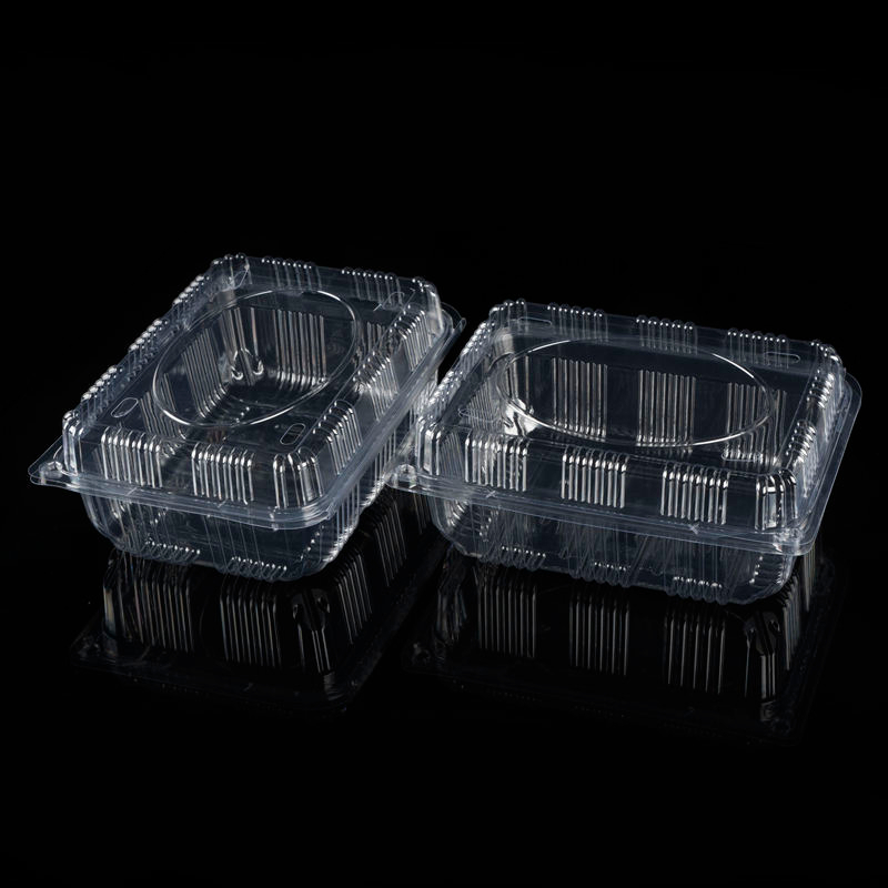 Transparent Pet Packaging Container Fruit Customized Friendly Transparent Disposable Clear Fruit Packing Box For Fruits Bowl