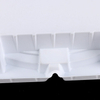 vacuum formed cosmetic tray white ps tray plastic blister inner tray