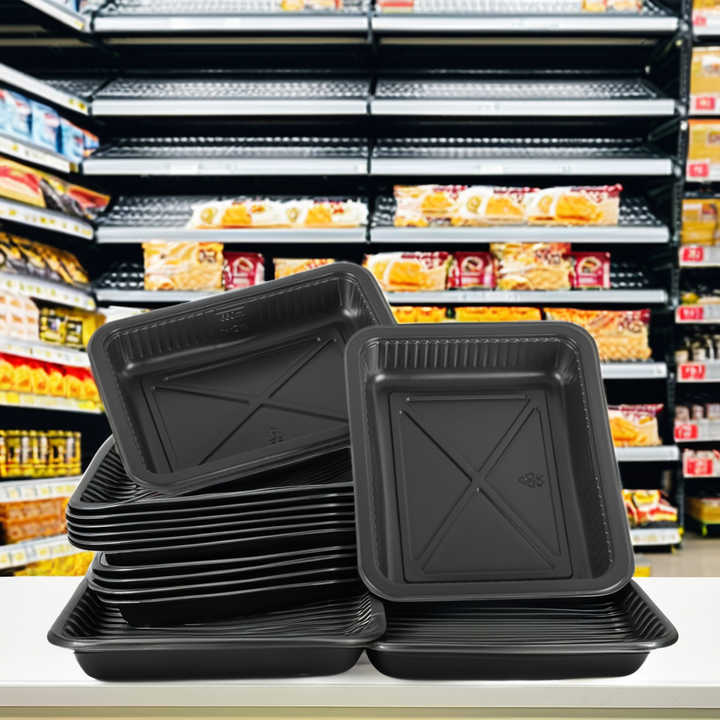 Manufacturer OEM Disposable PET Plastic Trays Supermarket Multipurpose Display Blister Tray Packages