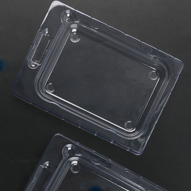 Custom Size Good Quality Wholesale Transparent Custom Blister Clamshell Tray Transparent Tray For Electronic Packaging