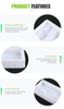 Custom Size Shape Logo Blister Clamshell Packaging For Electric Toothbrush Blister Clamshell Packaging