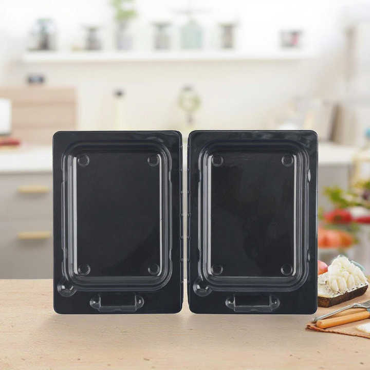 Custom Size Clear Blister Packaging Tray PET Disposable Plastic Clamshell Package For Electronic Packaging