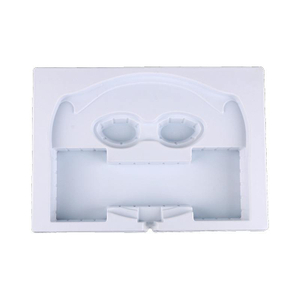 custom logo Size PVC PET wholesale plastic inserts tray Blister Packaging for cosmetics
