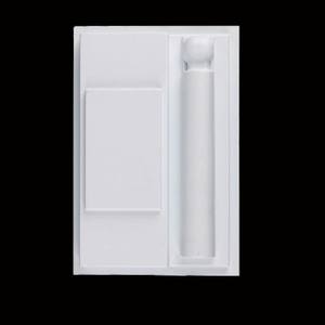 custom size Electronic components white blister plastic tray clamshell packaging PET recyclable For Electronic Accessories