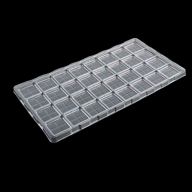 clear disposable PET Blister packaging recyclable esd plastic inserts plastic blister tray