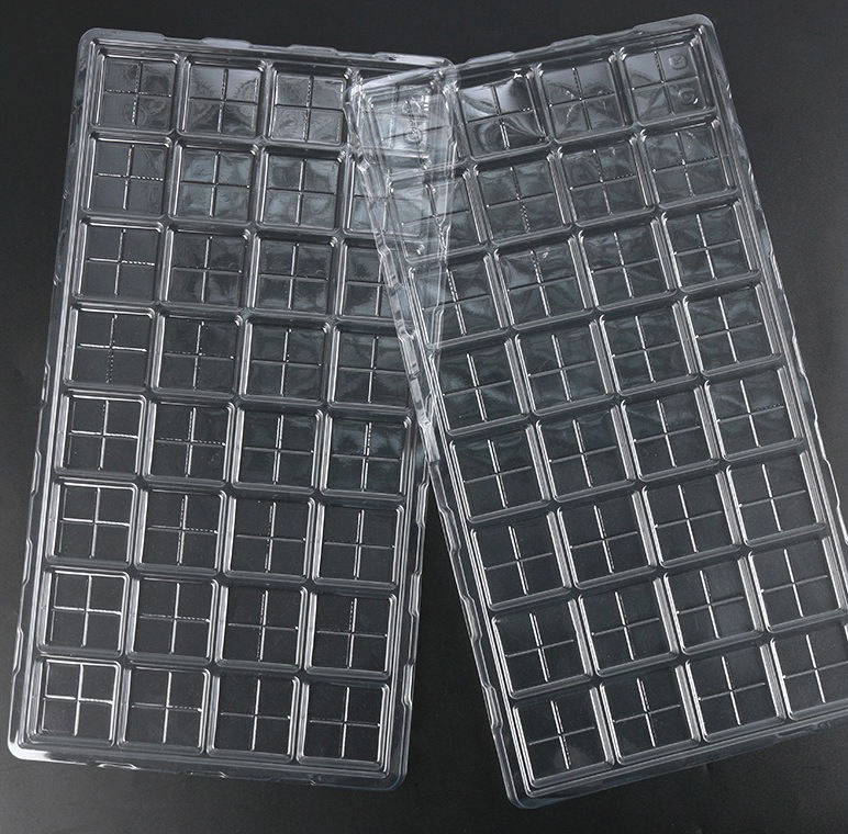 clear disposable PET Blister packaging recyclable esd plastic inserts plastic blister tray