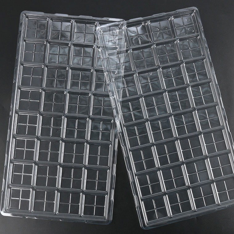 Customized PET vacuum forming clear plastic clamshell blister packaging