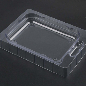 Factory Manufacturer Customized Size Disposable Plastic Clamshell Blister Card Packaging For Electronic Packaging