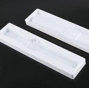 customized size ps inner blister packaging white plastic blister tray for watch packing