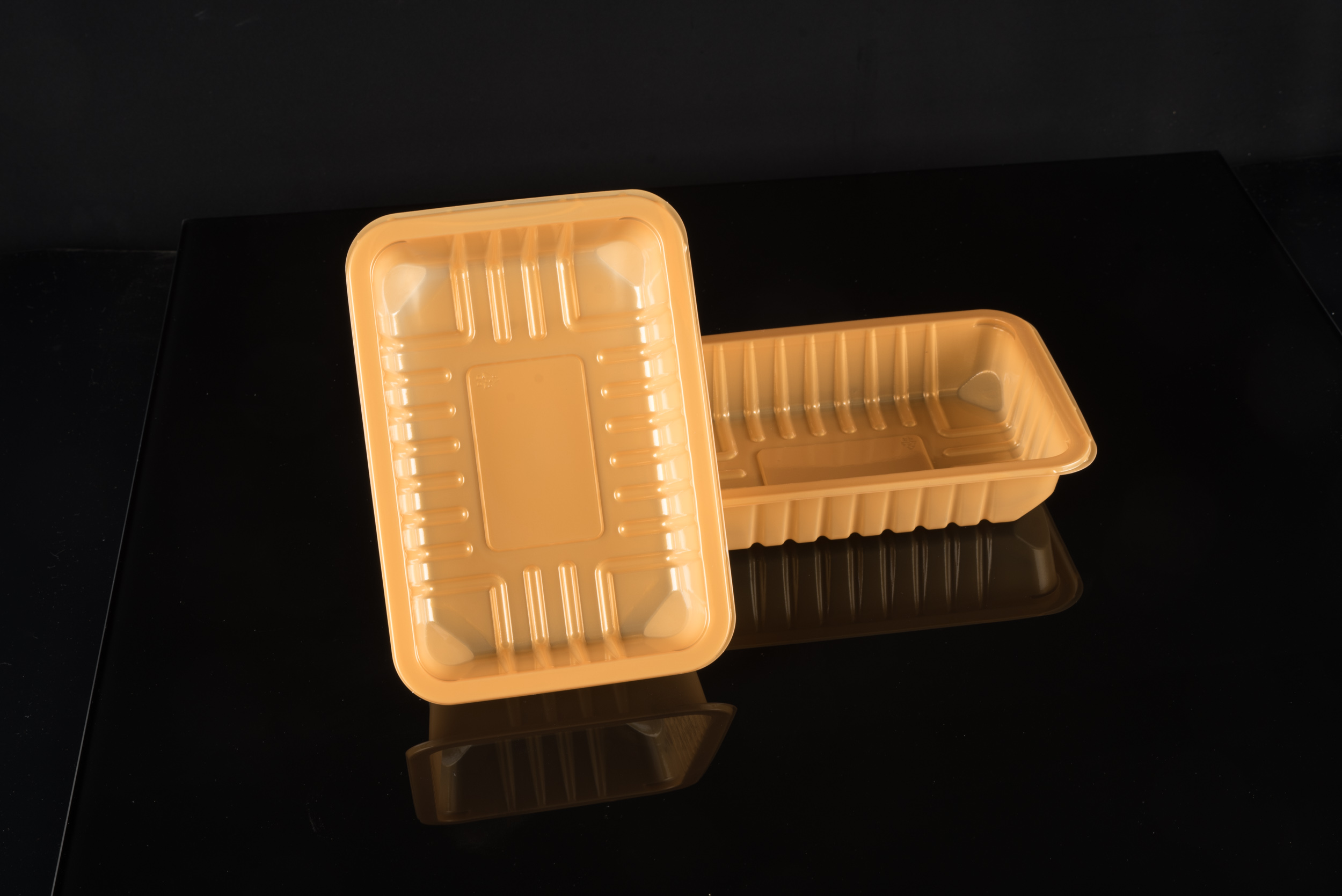 food packaged in plastic